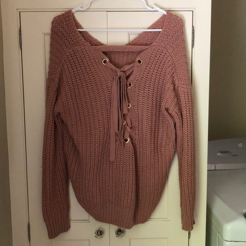 Pink Sweater - Picture 2 of 2